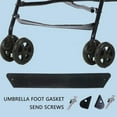 thumbnail image 2 of Stroller Accessories for Footrest Baby Foot Rest Infant Carriages Feet Extension Pram Footboard Universal Baby Pram, 2 of 8