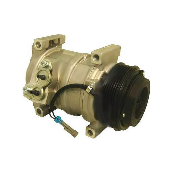 A/C Compressor - Compatible with 2003 - 2013 GMC Sierra 1500 4.3L V6 2004 2005 2006 2007 2008 2009 2010 2011 2012