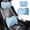 Blue, variant on Lumbar & Headrest Pillow Set, Ergonomic Foam Support For Car/Office Chair, Breathable 4D Removable Cover, Relieve Back/Neck Pain, Multifunctional For Home/Travel