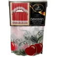 thumbnail image 2 of Sally Textile Inc Red Embroidered Sheer Kitchen Curtains, 60 x 36 In (2 Panels), 2 of 2