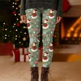 thumbnail image 5 of CaiJunJia Christmas Leggings ,Womens High Waist Yoga Leggings Print Yoga Pants for Workout Sports Athletic, 5 of 6