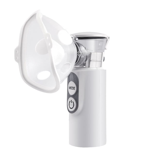 Nebulizador atomizador de malla portátil, máquina nebulizadora portátil para uso doméstico diario, nebulizador ultrasónico, inhaladores de vapor personales para problemas respiratorios