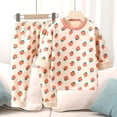thumbnail image 4 of PEASKJP Pajamas for Kids Boys Boys Pajamas 2 Pieces Snug-fit Long Set Cotton Toddler Pjs Sleepwear (Beige,18-24 Months), 4 of 4