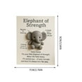 thumbnail image 2 of Acrylic Pocket Hug Cards Uplifting Inspirational Ornament for Home Office Desk Shelf Gift(Bear), 2 of 6