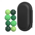 thumbnail image 1 of 8 Bolas Sensoriales Magnéticas de Silicona, Juguete para la Ansiedad, para el Autismo, para Aliviar el Estrés y la Ansiedad, Color Verde., 1 of 10
