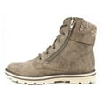 thumbnail image 3 of Cliffs by White Mountain Kelsie Women's Fashion Hiker Boots Color: Stone Size: 7, 3 of 4