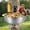 Brown, variant on Squirrel Feeders for Outside-Squirrel Feeder with Drainage Holes, Removable Bowl, Squirrel Picnic Table,1×Journal,Chipmunk Feeder with 2 Corn Cob Holders, Fence/Tree Easy to Install