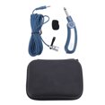 thumbnail image 2 of Clip On Instrument Microphone, Anti Wind Foam Cap 3.5mm Male Plug 6.35mm Adapter Condenser Pick Up Wireless Instrument Mic Lavalier Microphone  for Performances, 2 of 7