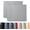 Light Gray, variant on 2 Pack PETGLE Silicone Dish Drying Mat for Kitchen Counter Heat Resistant Pads Hot Dishes Waterproof with Under Sink Soap Holder Coffee Bar Accessories Women Gifts Extra Large 18"x16" Light Gray