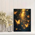 thumbnail image 2 of Qisvanset 12x16 Inch Moonlit Forest Butterfly Canvas Wall Art, Mystical Fantasy Nature Wall Art Home Decoration, 2 of 8