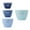 Blue, variant on Dolly Parton Plastic Mixing Bowls with Air-Tight Lids, Set of 4, Blush