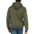 thumbnail image 3 of LWavelet Mens Fleece Lined Pullover Hoodie with Half Zip Drawstring Hood and Kangaroo Pocket Warm Winter Sweatshirt, 3 of 3