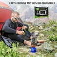 thumbnail image 4 of Body Wipes for Camping 50 XXL Camping Wipes 12''x 12'', Shower Body Wipes for Camping, Body and Face Wipes, Biodegradable Personal Hygiene Body Cleansing Wipes for Women Men Kids Elderly Travel, 4 of 8