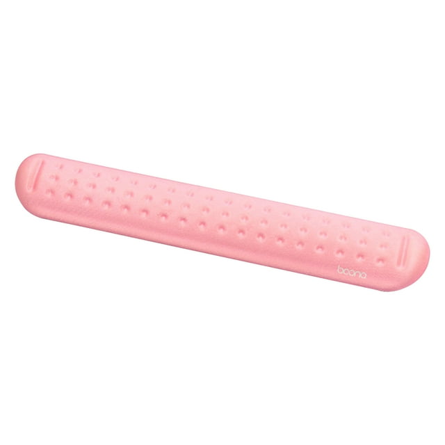 Keyboard wrist rest pad Soft memory foam hand support Comfortable ergonomic design Support Non-slip rubber base Easy typing Gaming mouse wrist pain relief Suitable for office computer laptop