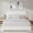 White, variant on 4 Ever Winner Boucle Upholstered Queen Bed Frame with Curved Headboard, White