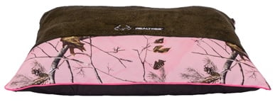pink dog beds for large dogs