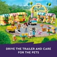 thumbnail image 5 of LEGO Friends Pet Adoption Day Toy, Animal Set, Pretend Play, Gift Idea for Kids, Girls and Boys Aged 6 Years and Up, with 7 Characters and 5 Animal Figures, Hedgehog, Hamster, Pig and More, 42615, 5 of 9