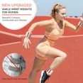 thumbnail image 5 of Ueasy Wrist Ankle Weights 1 lbs (Pair) - Adjustable Silicone Weighted Bangles for Gym/Yoga/Walking/Strength Training​, 5 of 7