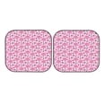 thumbnail image 5 of Lsque Cute Watermelon Flamingo 2 PCS Windshield Sun Shade | CarFoldable Window Covers | Car Accessories Reflect UV for Universal Cars SUV Truck | Medium, 5 of 7