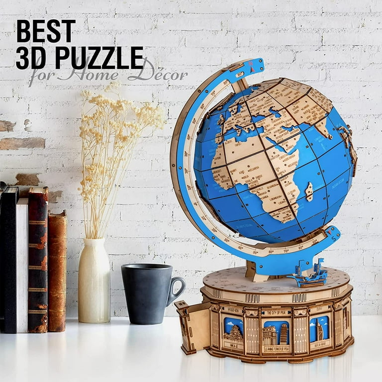 World Wooden Map Puzzle - The Puzzle Man