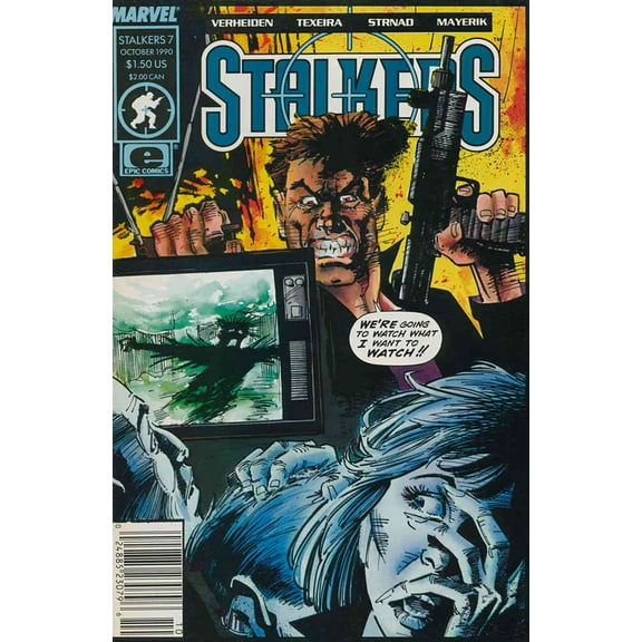 Stalkers #7 (Newsstand) VF ; Epic Comic Book