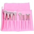 thumbnail image 1 of Set de Brochas de Maquillaje y Accesorios de Maquillaje - Cerdas Suaves - Color Oro Rosa - Brocha para Rubor, Sombra de Ojos, Cejas e Iluminador, 1 of 14
