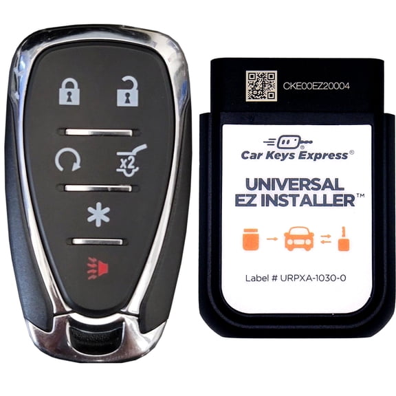 Car Keys Express GM Simple Key – 6 Button Smart Remote with Trunk Release and Remote Start