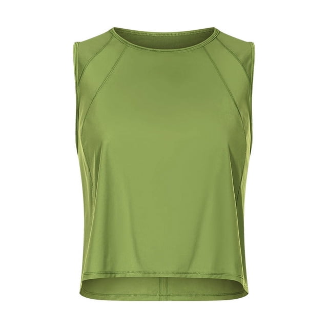 Ropa de yoga ligera y transpirable para primavera y verano, top para mujer con espalda hueca, de secado rápido, chaleco deportivo informal y holgado para fitness