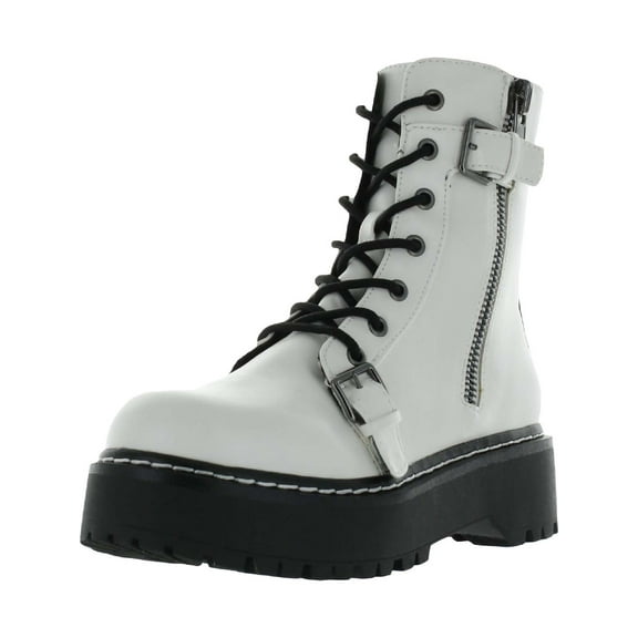 Wild Pair Womens Arriele Leather Ankle Ankle Boots