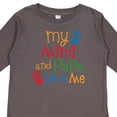 thumbnail image 4 of Inktastic Mimi and Papa Love Me Boys or Girls Long Sleeve Toddler T-Shirt, 4 of 5