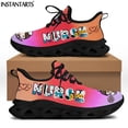 thumbnail image 1 of Zapatillas deportivas informales de malla para enfermera, ligeras, con plataforma y cordones, para mujer, para correr,, 1 of 6