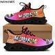 thumbnail image 1 of Zapatillas deportivas informales de malla para enfermera, ligeras, con plataforma y cordones, para mujer, para correr,, 1 of 6