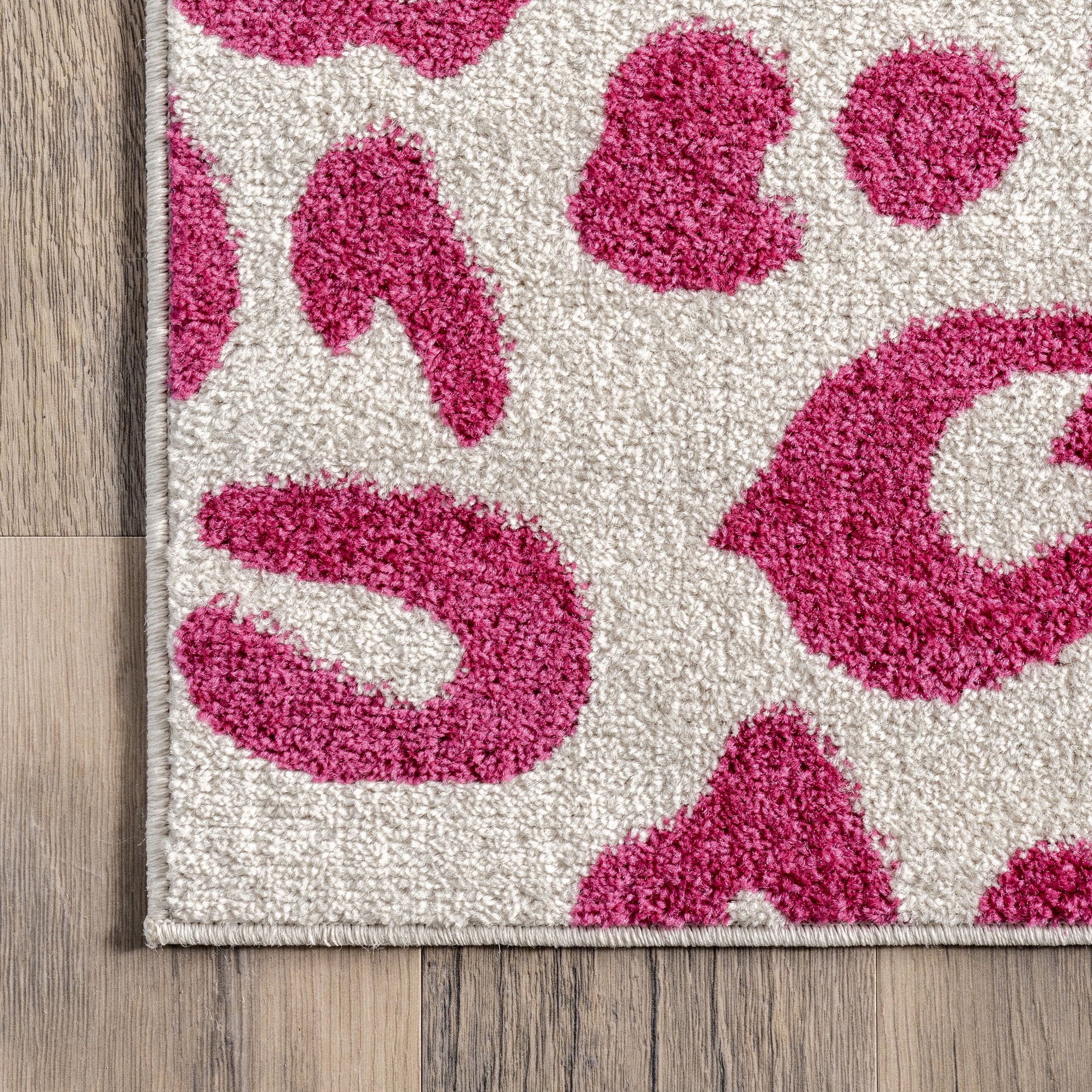 nuLOOM Annette Modern Leopard Print Area Rug, 8' x 10', Pink
