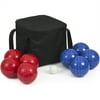 Best Choice Products Portable Lawn Games 90mm Resin 9 Balls Ultimate Bocce Balls Set W/ Carrying Case