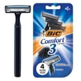 thumbnail image 2 of Bic Comfort 3 Sensitive Disposable Shaver 4 ea (Pack of 3), 2 of 6