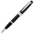 thumbnail image 2 of Cross Bailey Refillable Fountain Pen, Medium Nib Gift Set, Includes Fountain Pen, Ink Cartridges, Bottle Ink, Converter, Premium Gift Box - Black, 2 of 5
