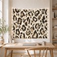 thumbnail image 5 of Large and Small Watercolor Leopard Spots on Cream Background, Calming Boho for Wildlife Lovers, Animal Decorative Wall Art, Housewarming Gift Tapestry Wall Hanging for Bedroom and Living Room, 5 of 7