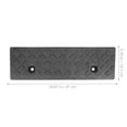thumbnail image 4 of CRAFTHROU 1Pcs Plastic Ramp Black Vibration Protection for Motorcycle Slope and Driveway Home Users, 4 of 7