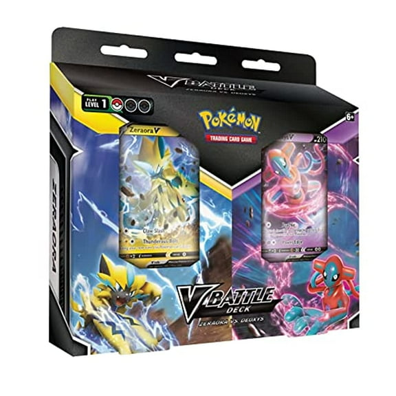 Pokemon Company International V Battle Deck Bundle - Deoxys Vs. Zeraora New