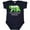 Navy Blue, variant on Inktastic Smoky Mountains, Tennessee Mountains and Bear Shape Boys or Girls Baby Bodysuit
