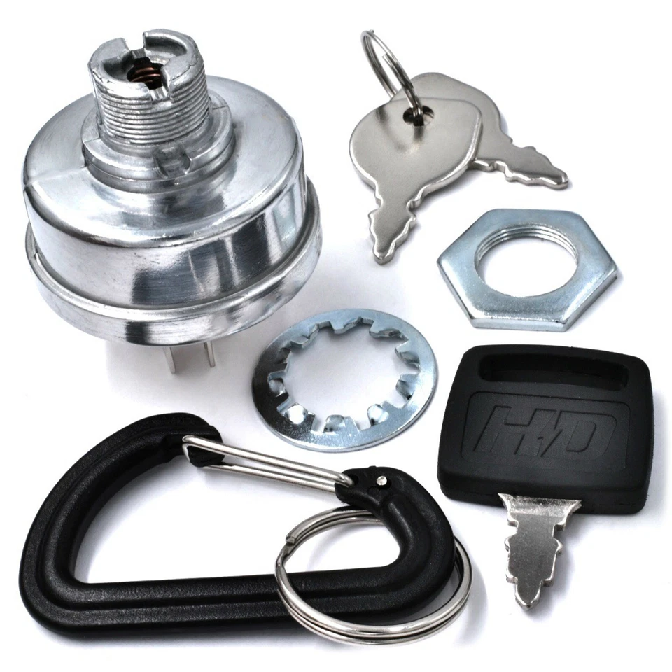 PURELY- Starter Ignition Switch Fits Cub Cadet Mtd White 925-3163 725-3163 W/ 2 Keys