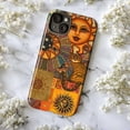 thumbnail image 5 of Boho Sun and Moon Cat Phone Case, Mystical Artistic Design with Celestial Faces and Warm Earth Tones, Protective Cover for iPhone 16 15 14 13 12 11 Pro Max Plus Mini, 5 of 6