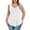 02 White, variant on Gleelist Plus Size Tank Tops for Women Bow Detail V Neck Loose Sleeveless Swing Tank Summer Womens Tops Plus Size XL-5XL