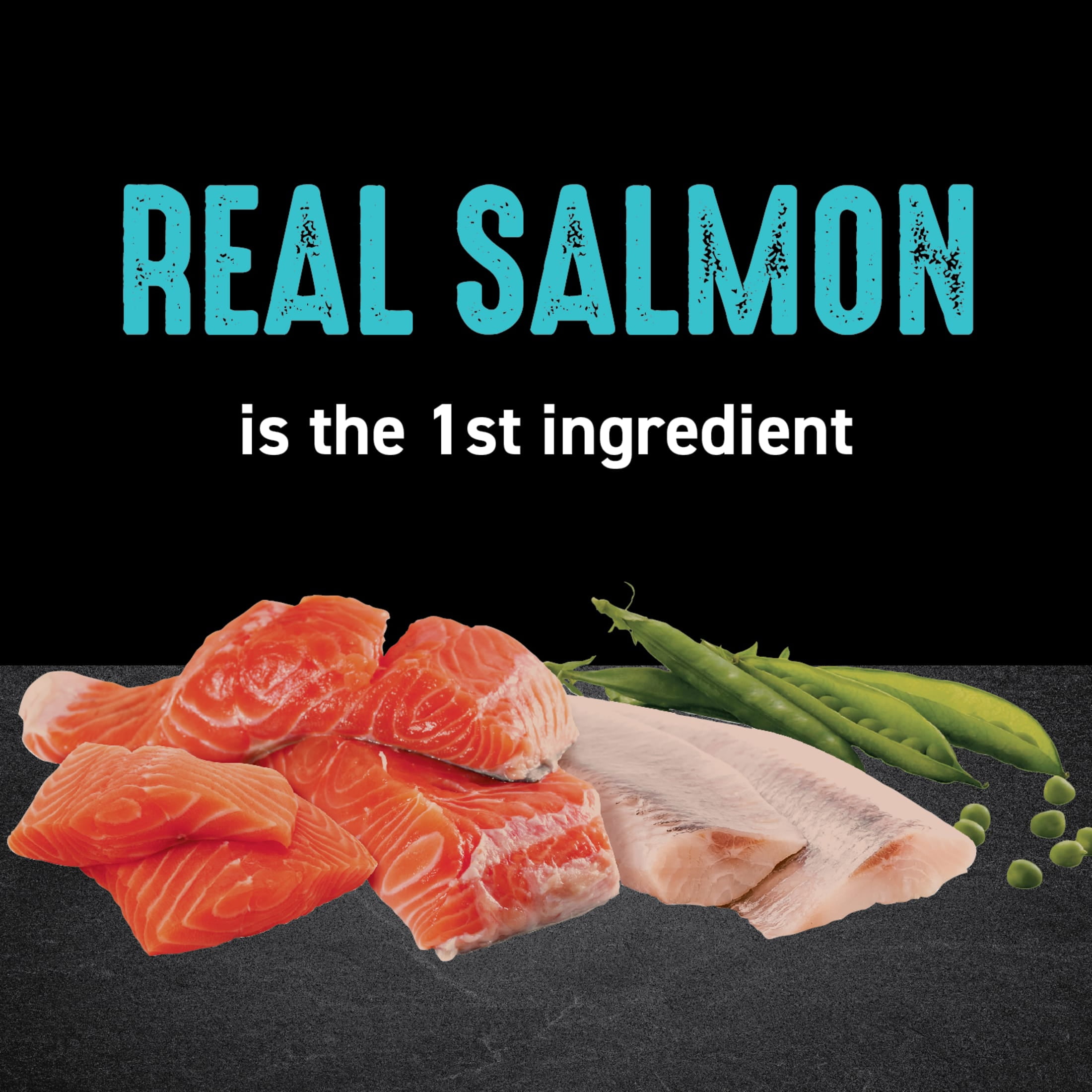 Crave Grain Free High Protein Natural Dry Cat Food With Protein From Salmon & Ocean Fish, 2 Lb. Bag