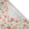 thumbnail image 6 of Ambesonne Floral Valance & Curtain, Pastel Spring Meadow Buds, 55"x45", Salmon Blush, 6 of 7