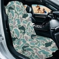 thumbnail image 2 of Bulopur Camo Car Seat Cover Towel for Men Green Hunting Fish Non-Slip Front Seat Sweat Protector with Storage Bag for Sports Soft Athletic Towel Fit SUV Sedan Truck, 2 of 8