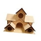 thumbnail image 4 of Casa para pájaros para exteriores Casas para pájaros para exteriores Casa para pájaros creativa de madera colgante Estilo B, 4 of 9