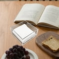 thumbnail image 6 of Transparent Acrylic Napkin Box Paper Holder Rectangular Tissue Square Tray Car Towel Boxes of Tissues Cube, 6 of 6