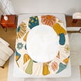 thumbnail image 5 of Feelyou Groovy Flower Floral Full Size Sheets, Cartoon Mushroom Bed Sheets, 4 Pieces, 5 of 7