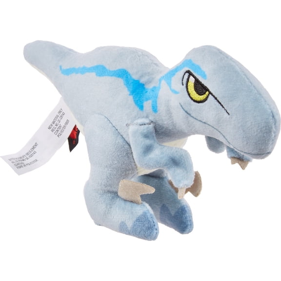 Jurassic World: Dominion Mini Plush 5 in Soft Dinosaur Toys with Sound, Ages 3 Years & Up